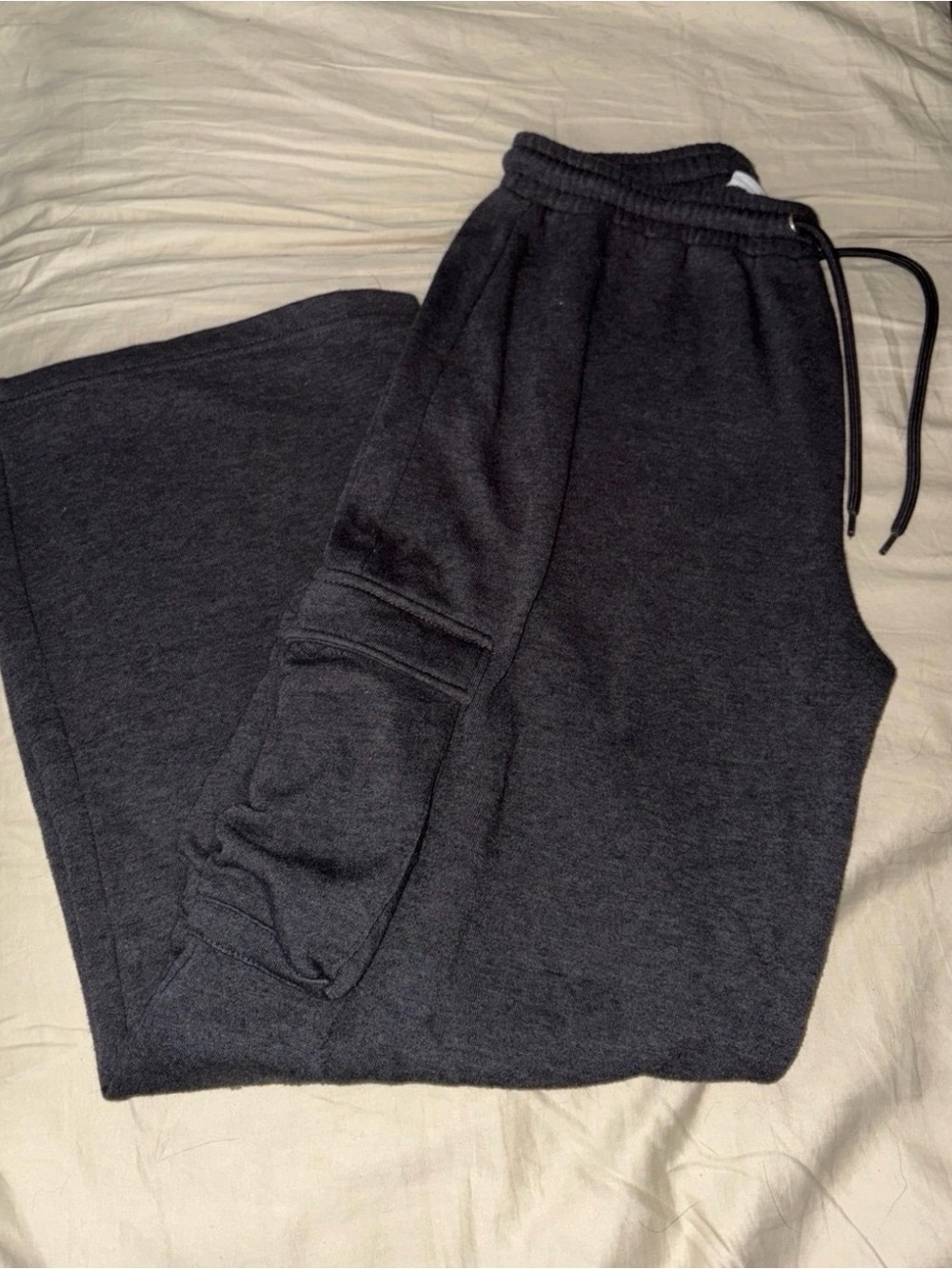Reflex- Dark Charcoal Cargo Sweatpants